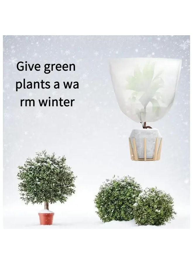 2pcs 70.87x60.63inch Breathable Frost Protection Blankets Outdoor Plant Winter Cover - Image 2